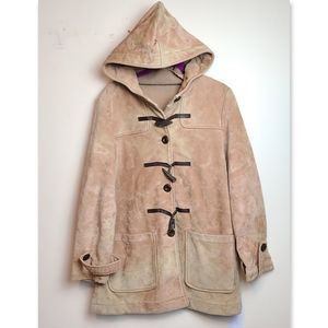 Vintage Hooded Duffle Coat